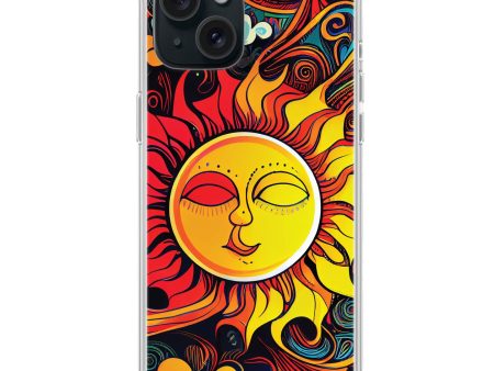 Sun imagination iPhone 15 Ultra Clear Case For Cheap