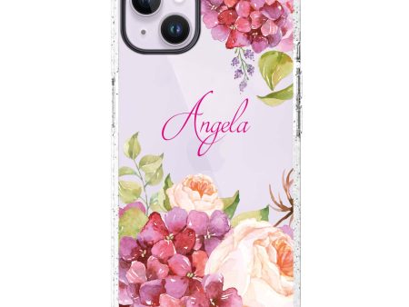 Pretty Floral iPhone 15 Plus Durashock Case Online Hot Sale