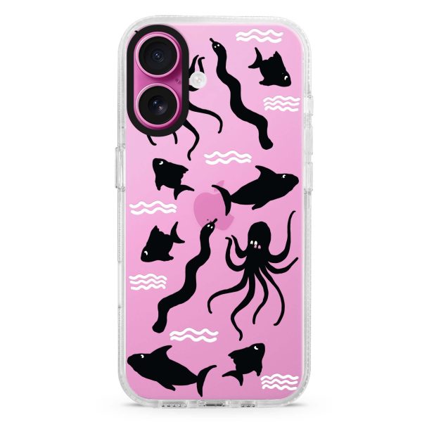 Water, Ocean and Sea Animals iPhone Ultra Clear Case Hot on Sale