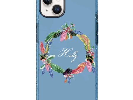 Watercolour Feather iPhone 15 Durashock Case Fashion