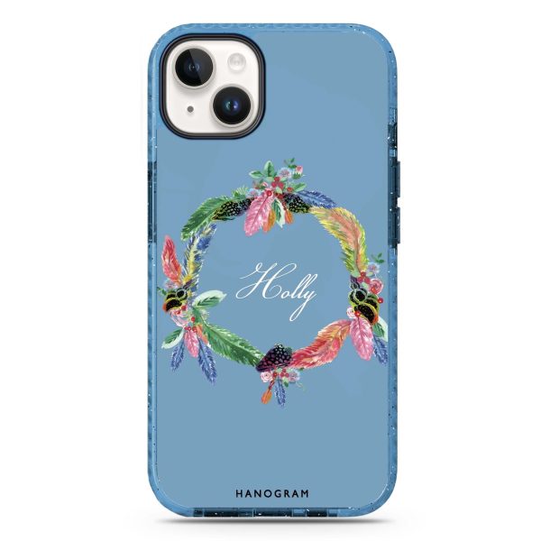 Watercolour Feather iPhone 15 Durashock Case Fashion