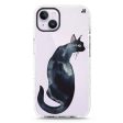 Watercolour Cat iPhone 15 Durashock Case Sale