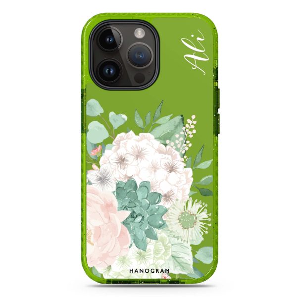 Vintage Flowers iPhone 15 Pro Durashock Case Discount