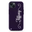 Vertical Cursive Handwritten iPhone 15 Plus Durashock Case Discount