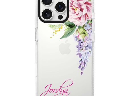 Tropical Floral II iPhone 15 Pro Ultra Clear Case Online Sale