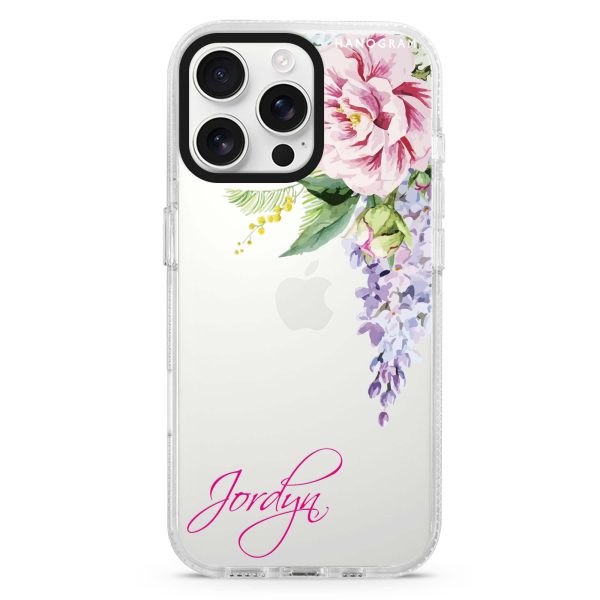 Tropical Floral II iPhone 15 Pro Ultra Clear Case Online Sale