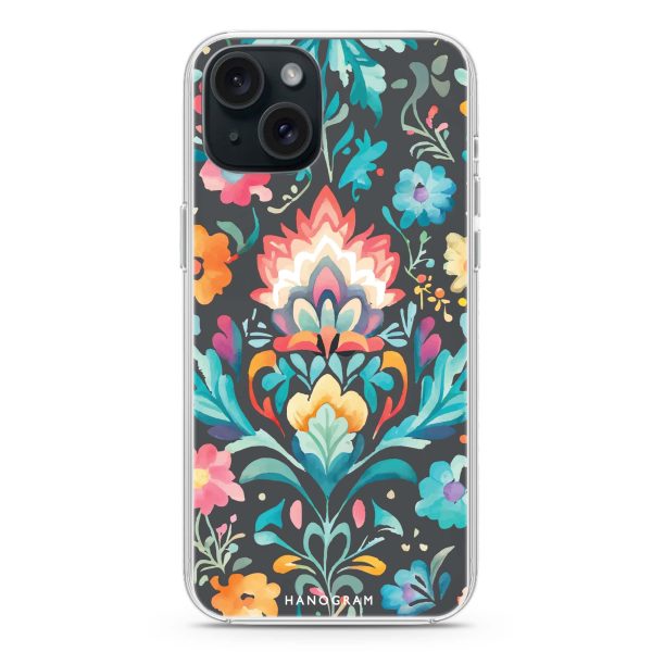 Watercolor Floral iPhone 15 Plus Ultra Clear Case For Discount