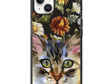 Watercolour Cat iPhone 15 Durashock Case Discount