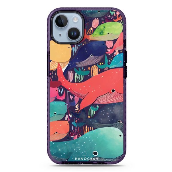 Whale Ocean iPhone 15 Durashock Case For Sale