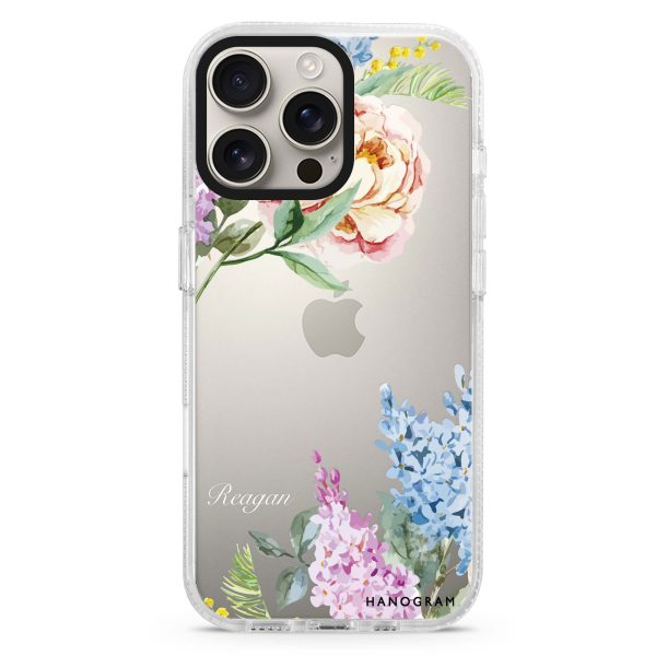 Tropical Floral iPhone 15 Pro Ultra Clear Case Cheap