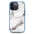 White Marble iPhone 15 Pro Durashock Case on Sale