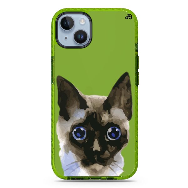 Watercolour Cat iPhone 15 Durashock Case Supply