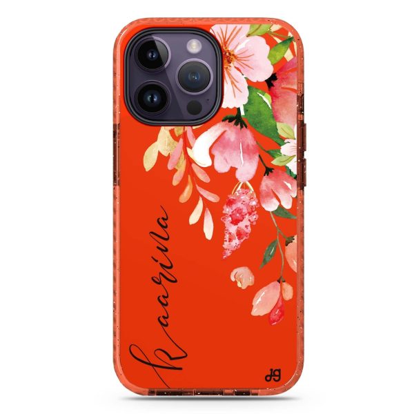 Watercolor Blossom iPhone 15 Pro Durashock Case Online now