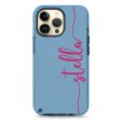 Vertical Script Handwritten Custom iPhone 15 Pro Durashock Case Cheap