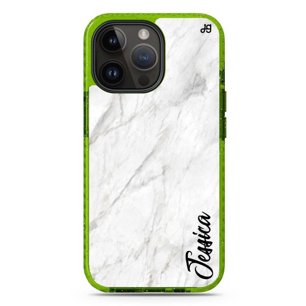 White Marble – Deep Love iPhone 15 Pro Durashock Case Sale