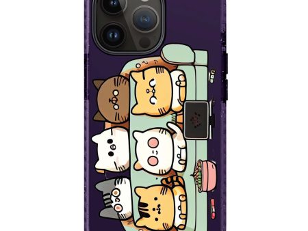 TV Cats iPhone 15 Pro Durashock Case Hot on Sale