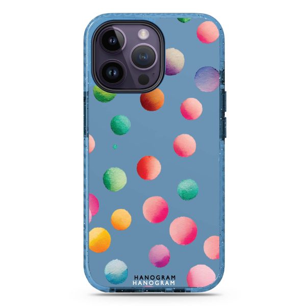 Watercolour Polka Dot iPhone 15 Pro Durashock Case Supply