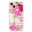 Watercolor Rose iPhone 15 Plus Ultra Clear Case Supply