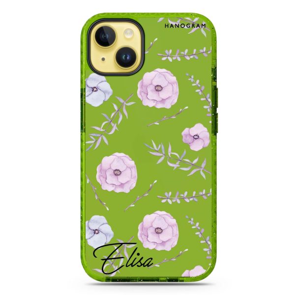 Vibrant Floral iPhone 15 Plus Durashock Case Online now