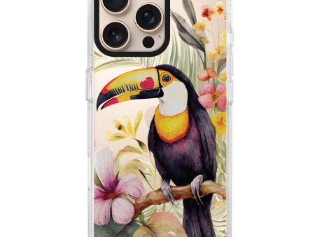 Tropical bird iPhone 15 Pro Ultra Clear Case For Sale