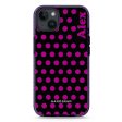 Wave Dots iPhone 15 Durashock Case For Sale