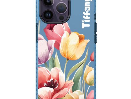 Watercolor tulip iPhone 15 Pro Durashock Case For Discount