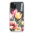 Watercolor tulip iPhone 15 Ultra Clear Case For Sale