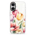 Watercolor tulip iPhone Ultra Clear Case on Sale