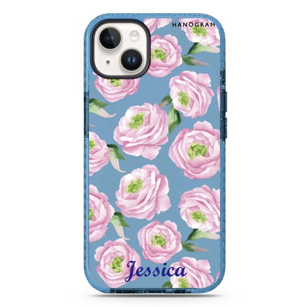 Watercolor pink floral iPhone 15 Durashock Case Online Hot Sale