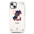 Vintage Ornamental Monogram iPhone 15 Durashock Case on Sale