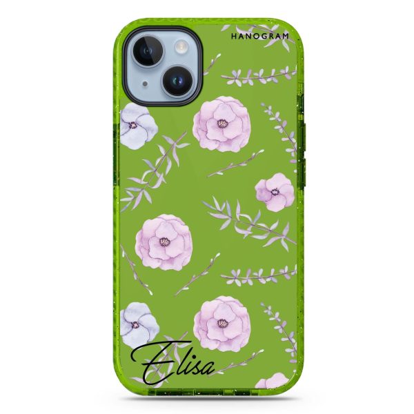 Vibrant Floral iPhone 15 Plus Durashock Case Online now