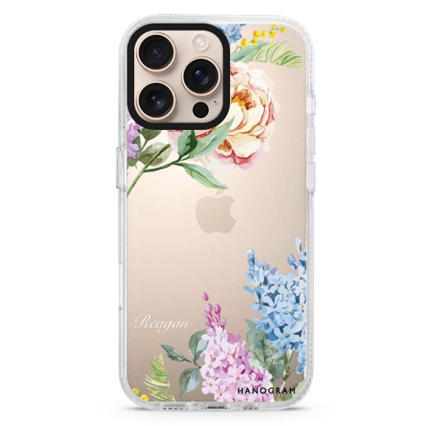 Tropical Floral iPhone 15 Pro Ultra Clear Case Cheap