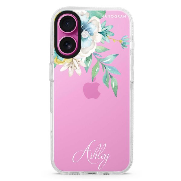 Watercolor Flowers iPhone Ultra Clear Case Discount