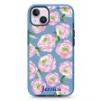 Watercolor pink floral iPhone 15 Durashock Case Online Hot Sale