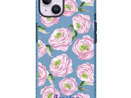 Watercolor pink floral iPhone 15 Durashock Case Online Hot Sale