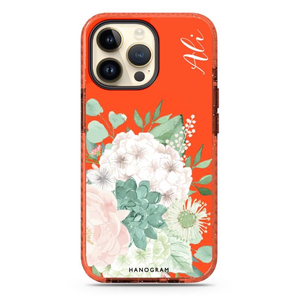 Vintage Flowers iPhone 15 Pro Durashock Case Discount