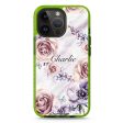 White Marble & Flower iPhone 15 Pro Durashock Case For Discount