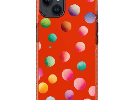 Watercolour Polka Dot iPhone 15 Durashock Case Fashion