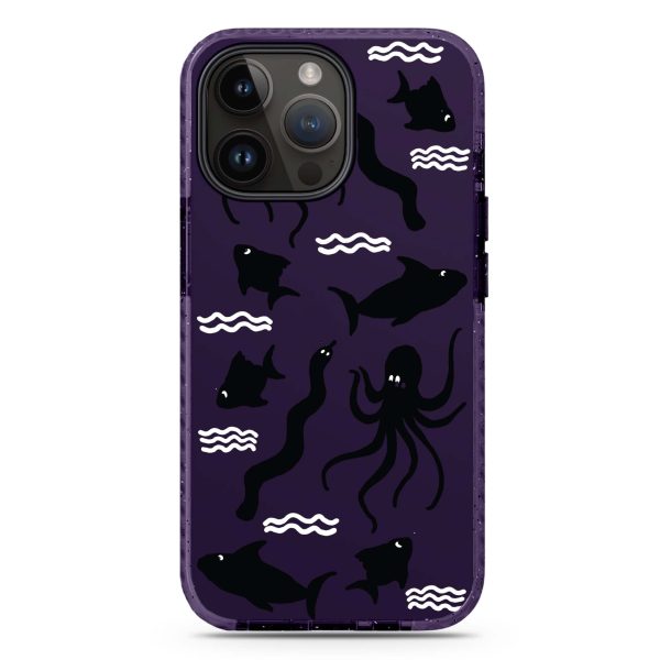 Water, Ocean and Sea Animals iPhone 15 Pro Durashock Case For Sale