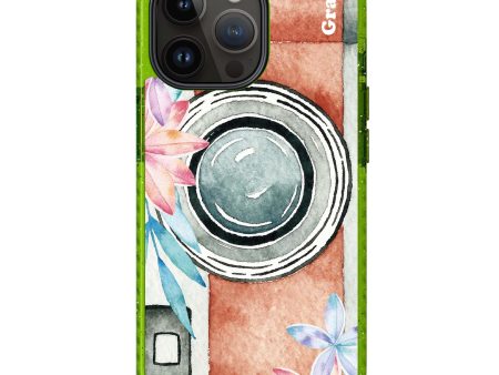 Watercolor Camera iPhone 15 Pro Durashock Case For Sale