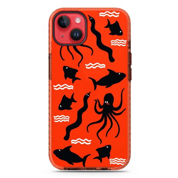 Water, Ocean and Sea Animals iPhone 15 Durashock Case For Sale