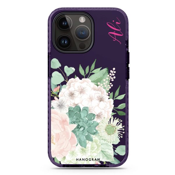 Vintage Flowers iPhone 15 Pro Durashock Case Discount