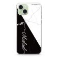 White And Black Marble iPhone 15 Ultra Clear Case Fashion