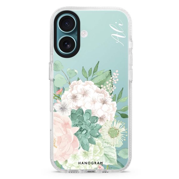 Vintage Flowers iPhone Ultra Clear Case Online Hot Sale