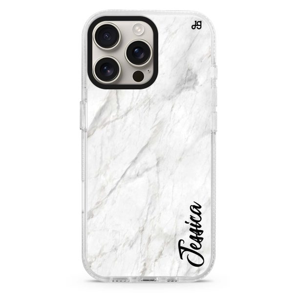 White Marble – Deep Love iPhone 15 Pro Ultra Clear Case Online Sale