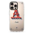 Vintage Ornamental Monogram iPhone 15 Pro Ultra Clear Case Fashion