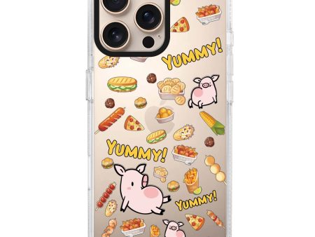 Yummy Piggy iPhone 15 Pro Ultra Clear Case For Cheap