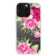 Watercolor Rose iPhone 15 Pro Ultra Clear Case Sale