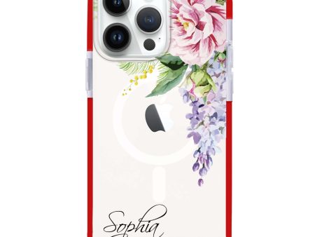 Tropical Floral II iPhone 15 Pro Max MagSafe Compatible Ultra Shockproof Case Supply