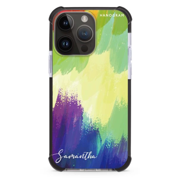 Watercolor Abstract iPhone 15 Pro Max MagSafe Compatible Ultra Shockproof Case Online Hot Sale